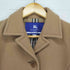 バーバリーブルーレーベル BURBERRY BLUE LABEL 裏地ノヴァチェックウールステンカラーコート レディース 38