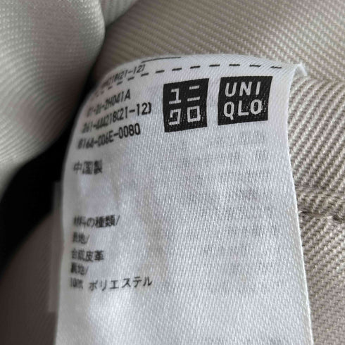 ユニクロ UNIQLO 22SS レザータッチ 2WAY ボストンバッグ ショルダー バッグ レディース