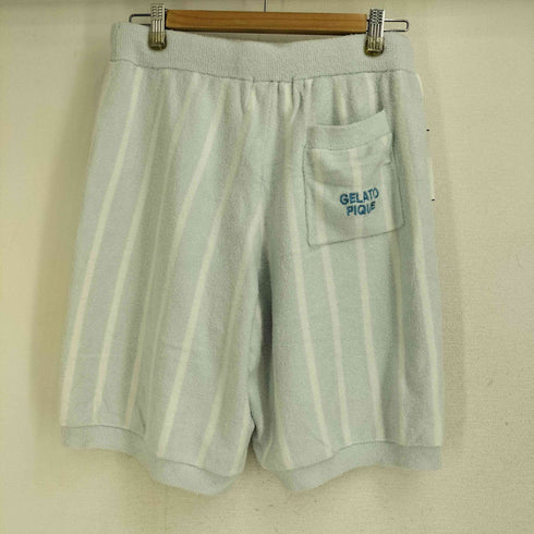 ジェラートピケ gelato pique 24ss 【COOL】ストライプハーフパンツ メンズ M