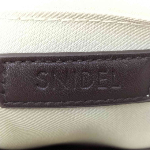 スナイデル snidel 22AW ロゴ キルティング スクエア バッグ レディース ONE SIZE