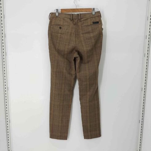 ブラックレーベルクレストブリッジ BLACK LABEL CRESTBRIDGE 2タック チェック スラックス メンズ M