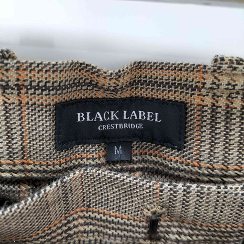 ブラックレーベルクレストブリッジ BLACK LABEL CRESTBRIDGE 2タック チェック スラックス メンズ M