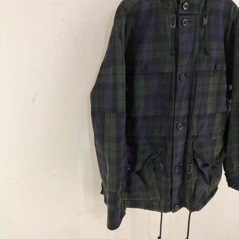 クラブモナコ CLUB MONACO MILLERAIN ブラックウォッチ オイルドコート メンズ import:L