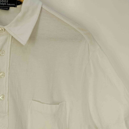 ポロバイラルフローレン Polo by RALPH LAUREN ポケット コットンポロシャツ メンズ import:L