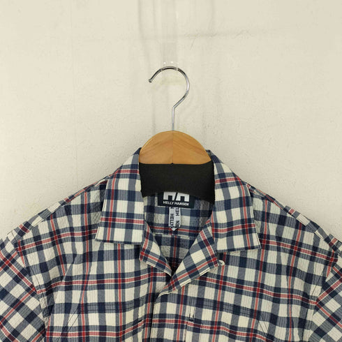 ヘリーハンセン HELLY HANSEN コットン チェックシャツ レディース import:M