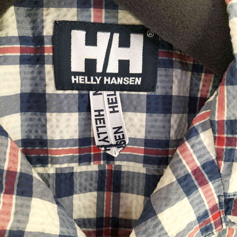 ヘリーハンセン HELLY HANSEN コットン チェックシャツ レディース import:M