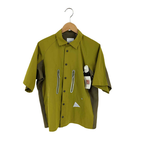 アンドワンダー and wander tech short sleeve shirt メンズ JPN:2