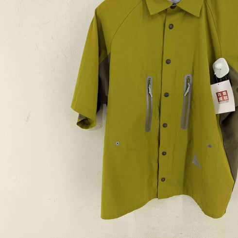 アンドワンダー and wander tech short sleeve shirt メンズ JPN:2