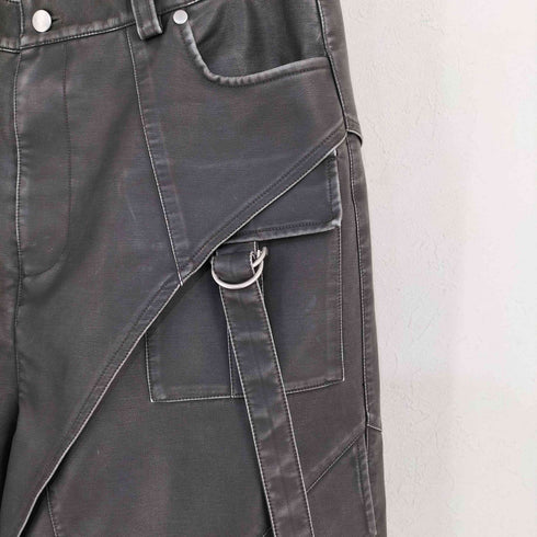 dig your own grave 2WAY LEATHER CARGO PANTS メンズ JPN:3