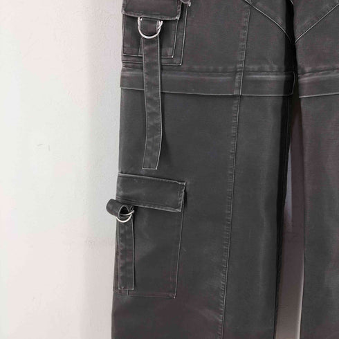 dig your own grave 2WAY LEATHER CARGO PANTS メンズ JPN:3
