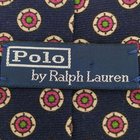 ポロバイラルフローレン Polo by RALPH LAUREN イタリア製 ドット ウールネクタイ メンズ