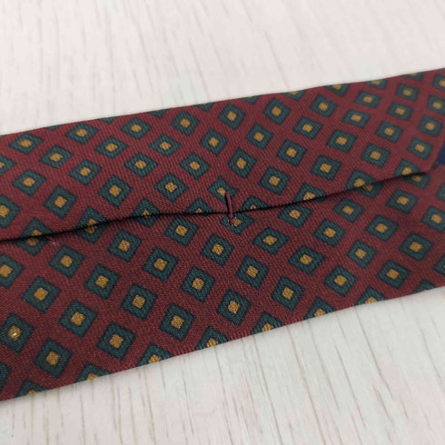 ポロバイラルフローレン Polo by RALPH LAUREN イタリア製 シルク 総柄ネクタイ メンズ