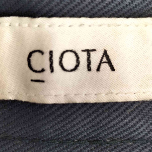 シオタ CIOTA CTN Twill Baker Pants Stone Bio ベイカーパンツ メンズ 5