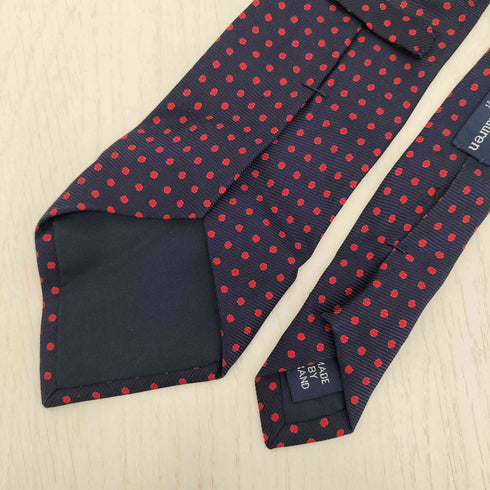 ラルフローレン RALPH LAUREN MADE BY HAND ドット シルクネクタイ メンズ