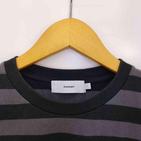 グラフペーパー Graphpaper Border S/S Pocket T ボーダー ポケット Tシャツ メンズ JPN:1