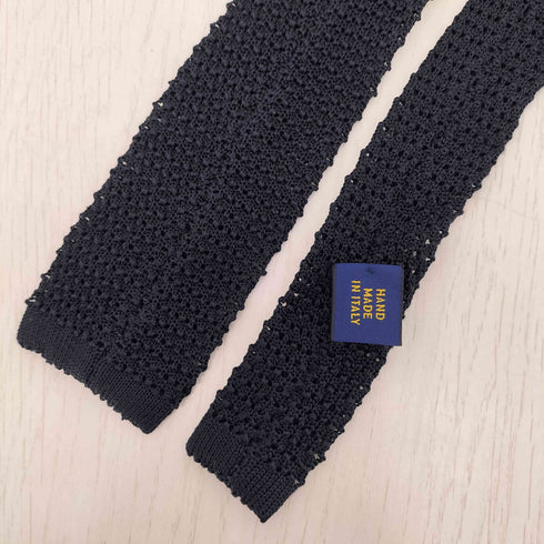 ポロラルフローレン POLO RALPH LAUREN HAND MADE IN ITALY イタリア製 シルクニットネクタイ メンズ