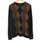 ドッカーズ DOCKERS アーガイル ベルベット クルーネック ニット メンズ import:XL