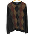 ドッカーズ DOCKERS アーガイル ベルベット クルーネック ニット メンズ import:XL