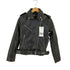 ザラ ZARA FAUX LEATHER JACKET レディース import:M