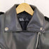 ザラ ZARA FAUX LEATHER JACKET レディース import:M