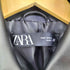 ザラ ZARA FAUX LEATHER JACKET レディース import:M