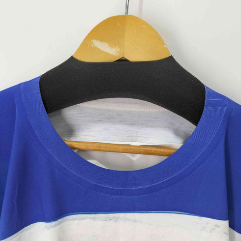 プリーツプリーズイッセイミヤケ PLEATS PLEASE ISSEY MIYAKE 23SS ICEBERG 水面プリントショートスリーブTシャツ レディース