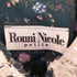 RONNI NICOLE 小花柄 ビッグカラーワンピース レディース