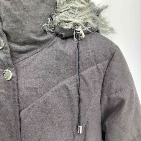 ノーティカ NAUTICA ファー付 フーデッド ダウンコート レディース