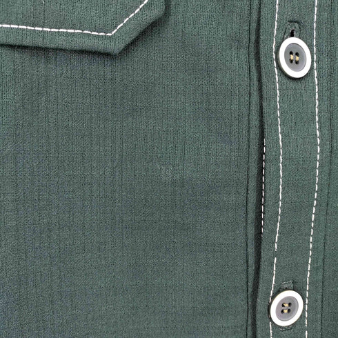 70S L/S 開襟シャツ メンズ