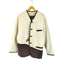 ベラペレ VERA PELLE レザー切替 ノーカラージャケット メンズ JPN:L