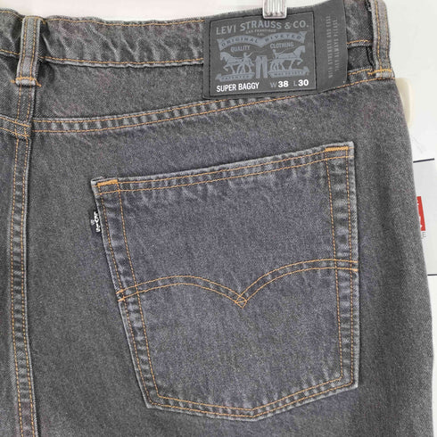 リーバイス Levis SKATE Super BAGGY ブラック Out Rinse メンズ 38×30