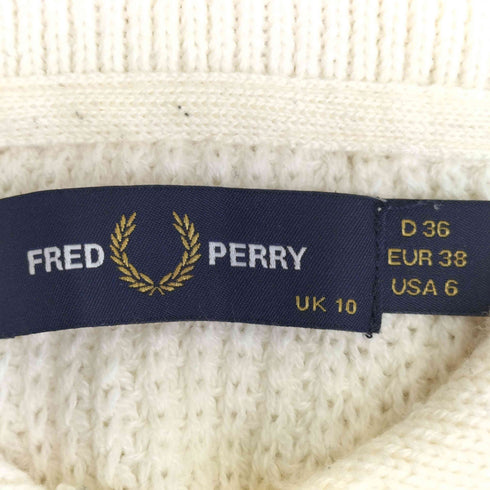 フレッドペリー FRED PERRY 別注 カラー カーディガン レディース UK:10