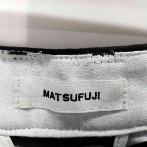 マツフジ MATSUFUJI 22SS Moleskin Wide Trousers モールスキンワイドトラウザーパンツ メンズ JPN:2