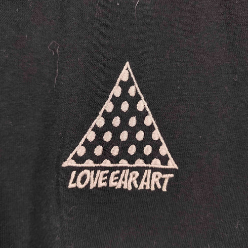 LOVE EAR ART 刺繍クルーネックTシャツ メンズ JPN:XL
