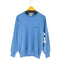 マンシングウェア Munsingwear コットンサドルショルダー クルーネックセーター メンズ JPN:M