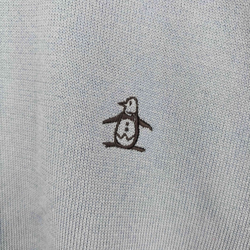 マンシングウェア Munsingwear コットンサドルショルダー クルーネックセーター メンズ JPN:M