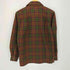 ブレント BRENT 70S チェック柄 ウール100% オープンカラーシャツ L/S メンズ 14 1/2
