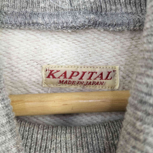 キャピタル KAPITAL PIANO COLLEGE ハイネック ツートン スウェット メンズ JPN:2