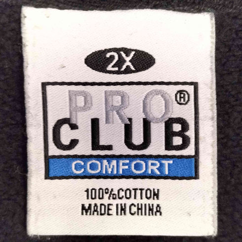 プロクラブ PRO CLUB HEAVYWEIGHT VINTAGE WASH PULLOVER HOODIE ヴィンテージウォッシュ メンズ 2X