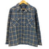 ペンドルトン PENDLETON 70S USA製 チェックボードシャツ 好配色 メンズ JPN:L