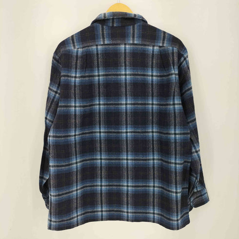 ペンドルトン PENDLETON 70S USA製 チェックボードシャツ 好配色 メンズ JPN:L