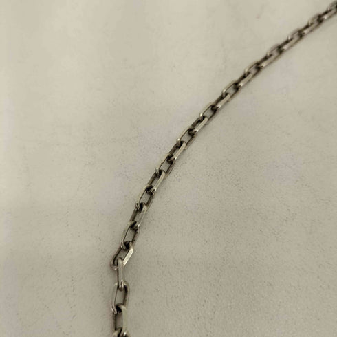 ITALY 925 シルバーチェーンネックレス メンズ