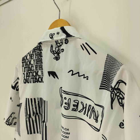 ナイキ NIKE 21SS F.C. Dri-FIT サッカー トップ 総柄 S/S シャツ メンズ import:L