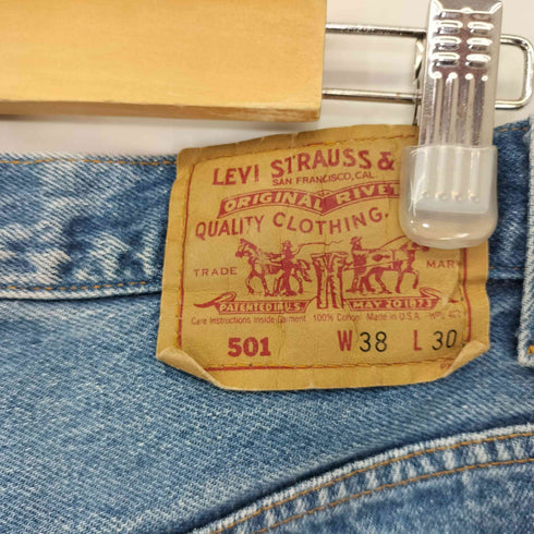 リーバイス Levis USA製 501-0115 ボタン裏653 ボタンフライ デニムパンツ メンズ W38 L30