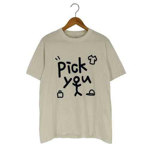 Pick you プリント Tシャツ メンズ