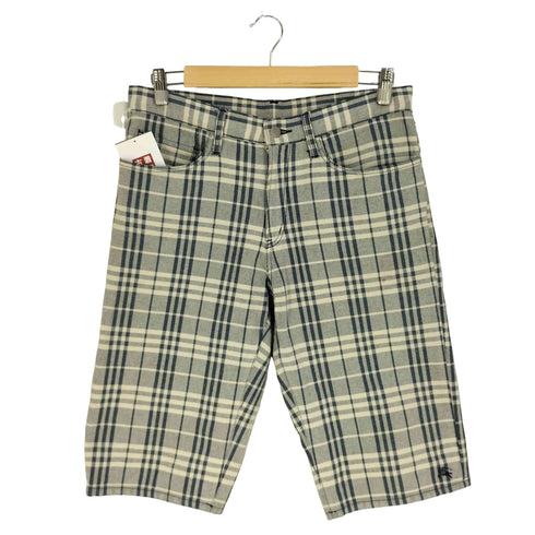 バーバリーブルーレーベル BURBERRY BLUE LABEL ノバチェック コットン ショーツ ショートパンツ メンズ M