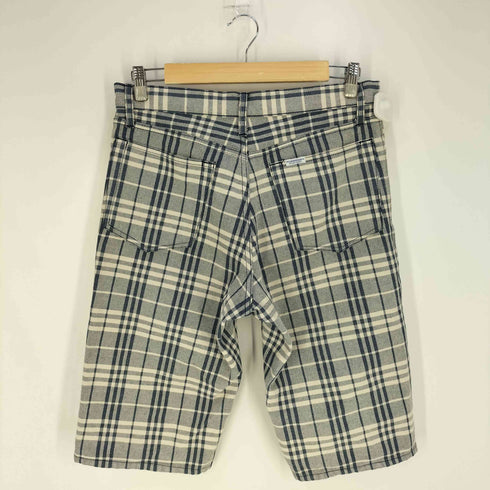 バーバリーブルーレーベル BURBERRY BLUE LABEL ノバチェック コットン ショーツ ショートパンツ メンズ M