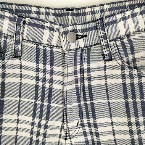 バーバリーブルーレーベル BURBERRY BLUE LABEL ノバチェック コットン ショーツ ショートパンツ メンズ M