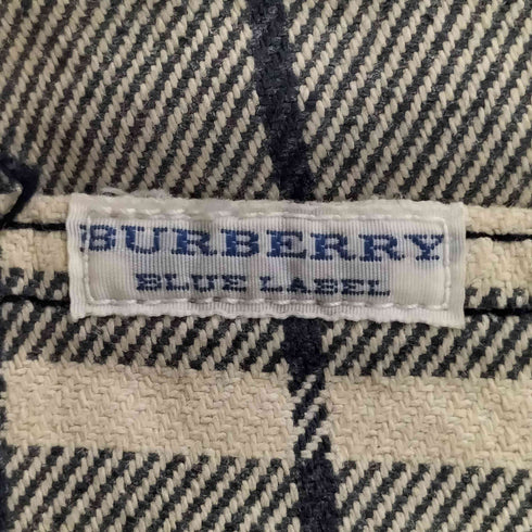 バーバリーブルーレーベル BURBERRY BLUE LABEL ノバチェック コットン ショーツ ショートパンツ メンズ M