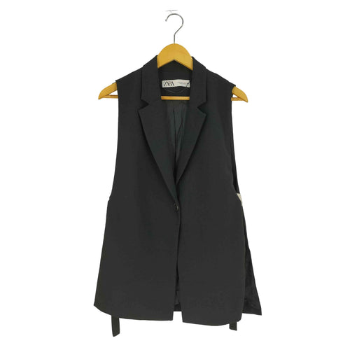 ザラ ZARA サイドスリット 1B ジレ ベスト レディース import:S